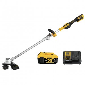 DEWALT DCST922P1 20V MAX Kit de débroussailleuse pliante sans fil 14" 5.0Ah