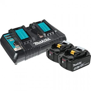 Y-00359 | Ensemble batterie li-ion 18 V 2 x 5,0 Ah et chargeur double Makita