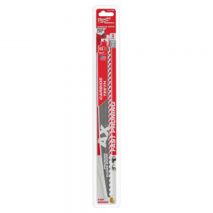 48-00-5233 | Milwaukee 48-00-5233 Lame AXE SAWZALL 12″ 3-TPI avec dents en carbure pour l'élagage 1-Pack