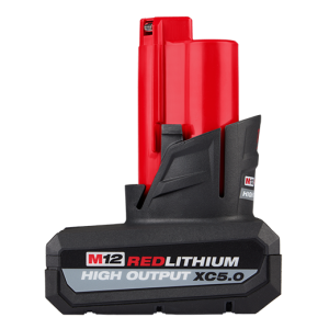 48-11-2450 /  Batterie MILWAUKEE M12™ REDLITHIUM™ HIGH OUTPUT™ XC5.0