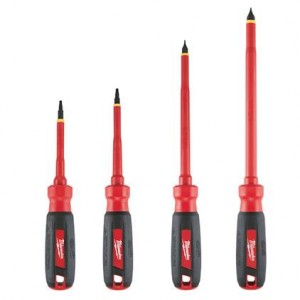 48-22-2205 / 48-22-2205 4 PC 1000V Insulated Screwdriver Set with Square Recess Milwaukee