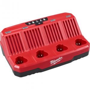 48-59-1204 | Milwaukee 48-59-1204 M12 Four Bay Sequential Charger