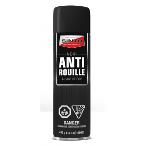 Sinto Antirouille | Antirouille en aérosol noir