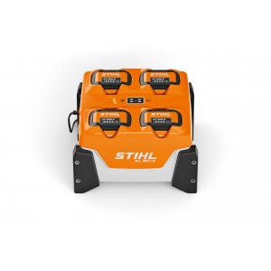 AL 301-4 | Chargeur multiple AL 301-4 Un chargeur multiple professionnel et flexible qui peut charger séquentiellement jusqu'à quatre batteries STIHL